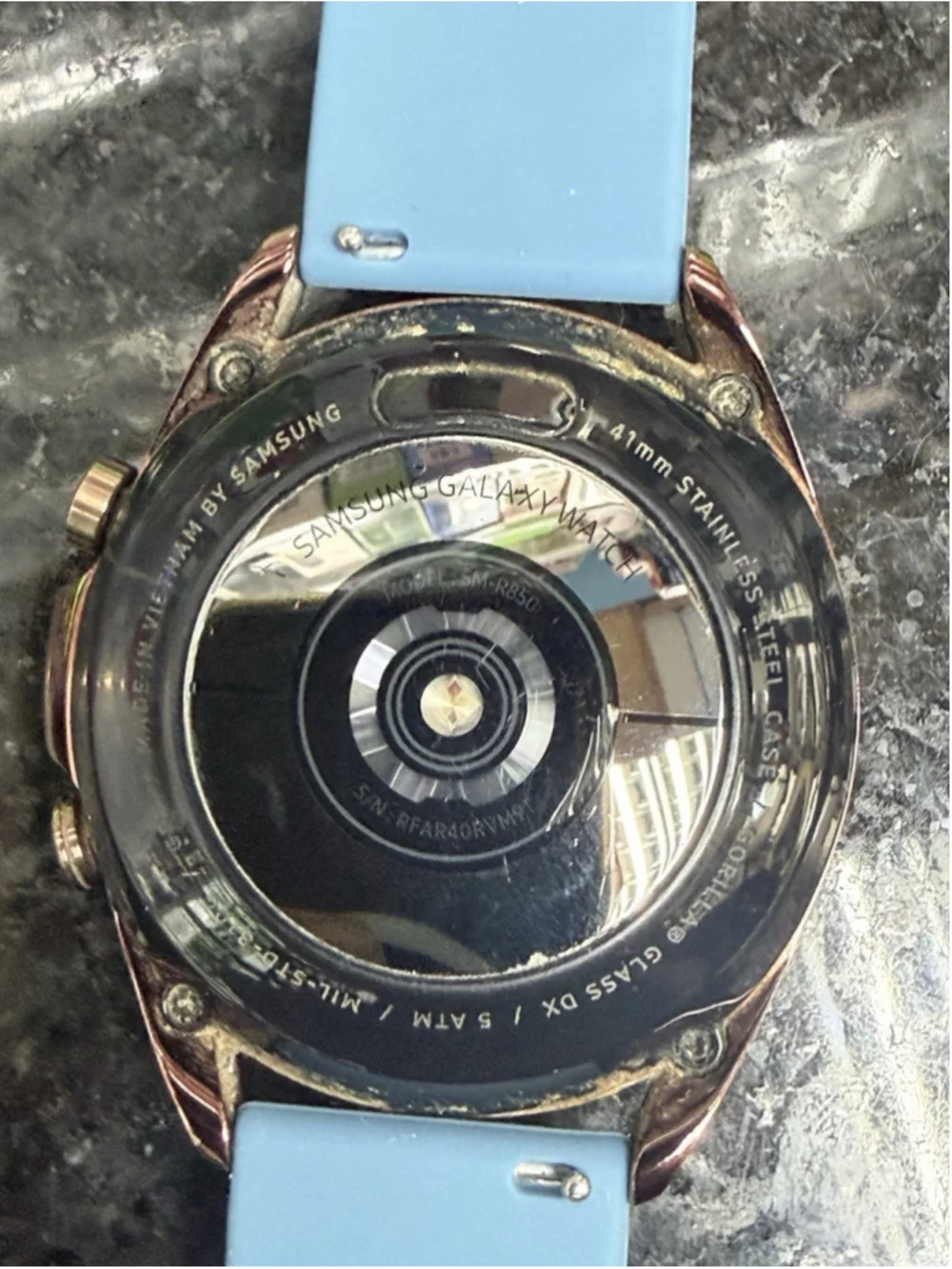 Galaxy Watch 3 41mm Smartwatch – Rose Gold/Blue